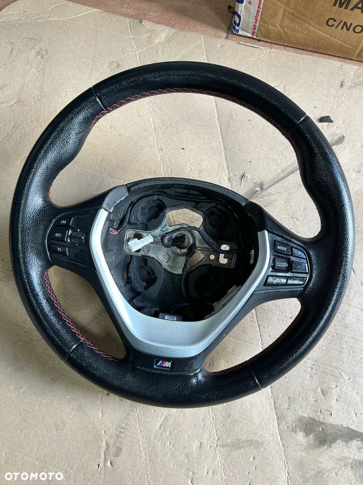 SKÓRA SKÓRZANA KIEROWNICA SPORT BMW F20 F30 SYSTEM WIBRACJI - 1