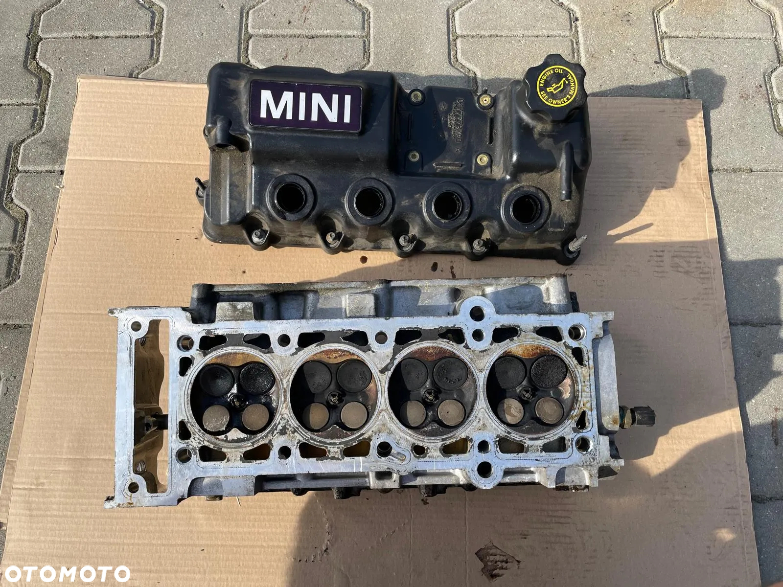 Mini Cooper I R50 1.6 16V 01-06 GŁOWICA 04777751AB KOMPLETNA - 2