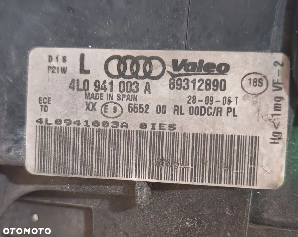 Reflektory przednie Audi Q7 4L - 5