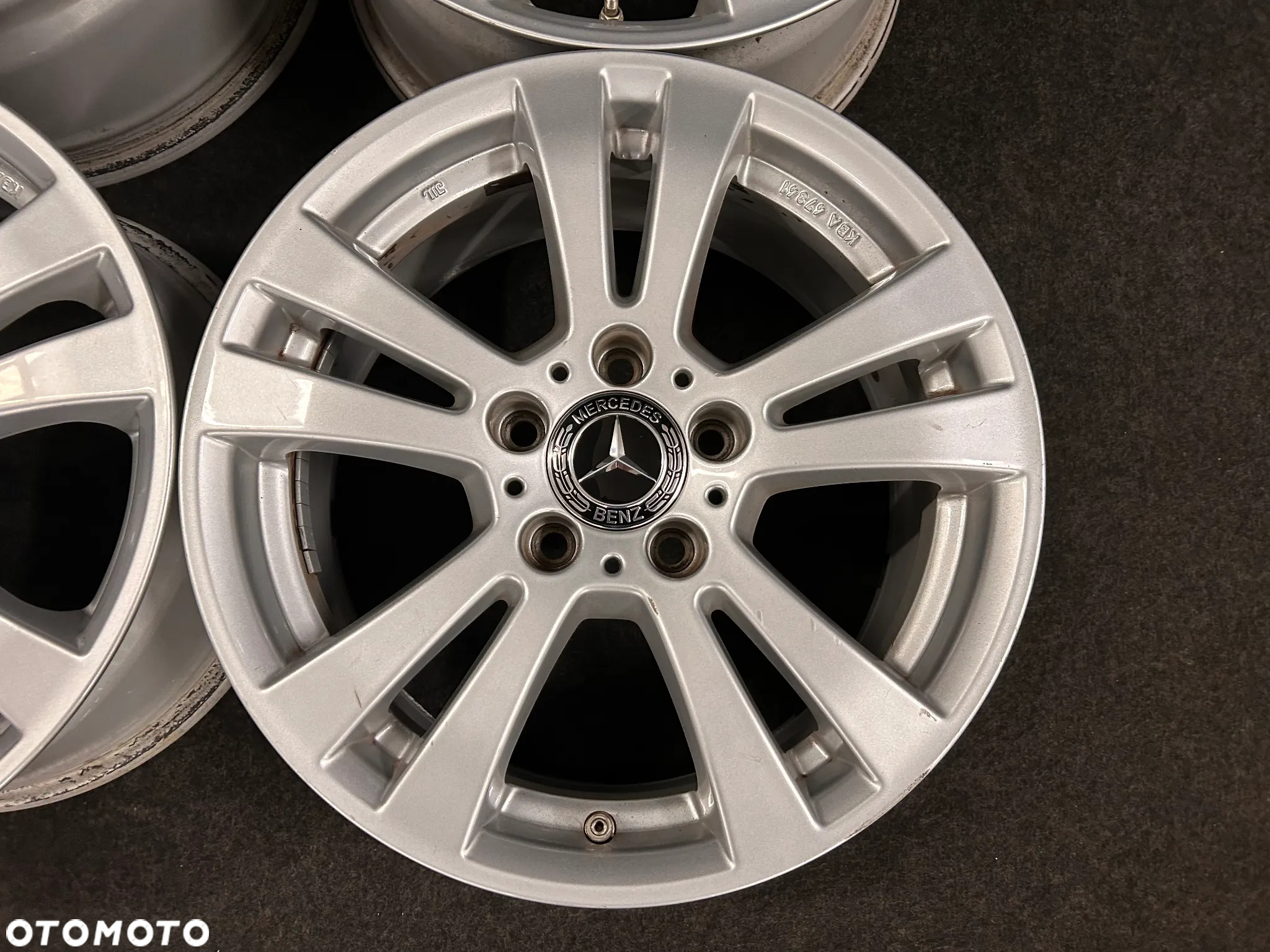 Alufelgi Mercedes E-Klasa W212, C-Klasa W204, W205, V-Klasa, Vito 16 cali 5x112 4szt. - 12