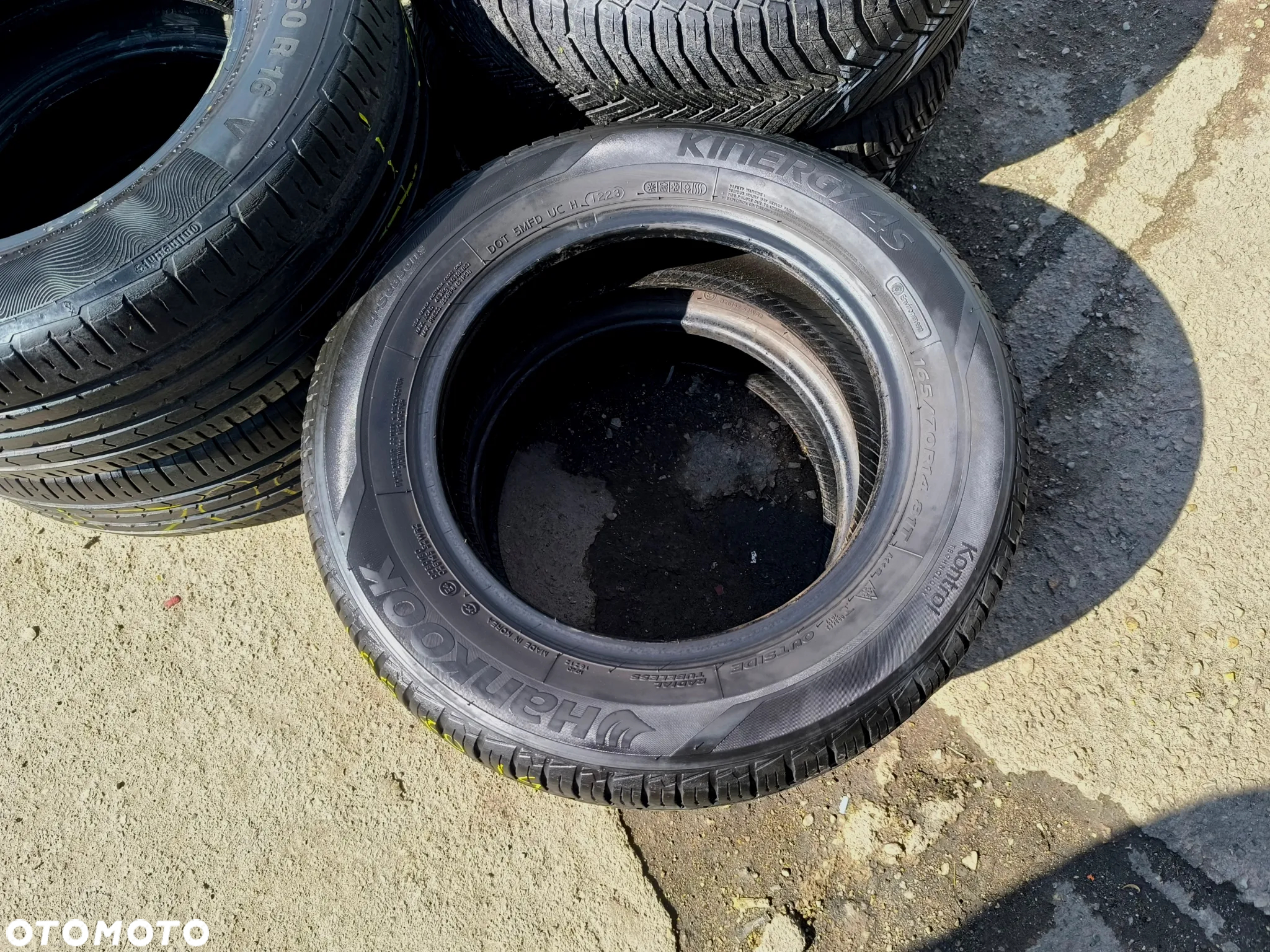 165/70R14 81T Opony Całoroczne Wielosezonowe HANKOOK KINERGY 4S 4 S 5mm Legnica ALU-RAD 23r. 165/70 - 5