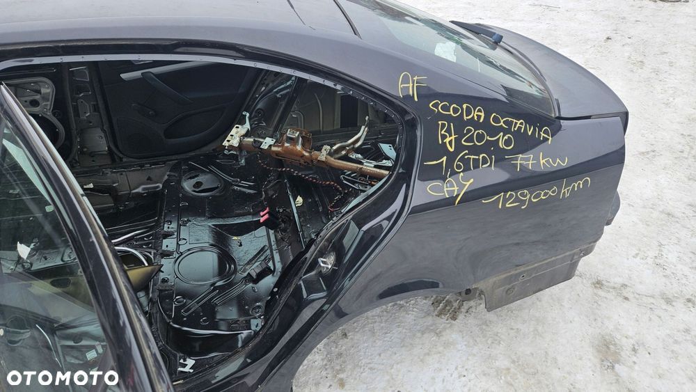 błotnik lewy tylny tył ćwiartka skoda octavia ii - 2