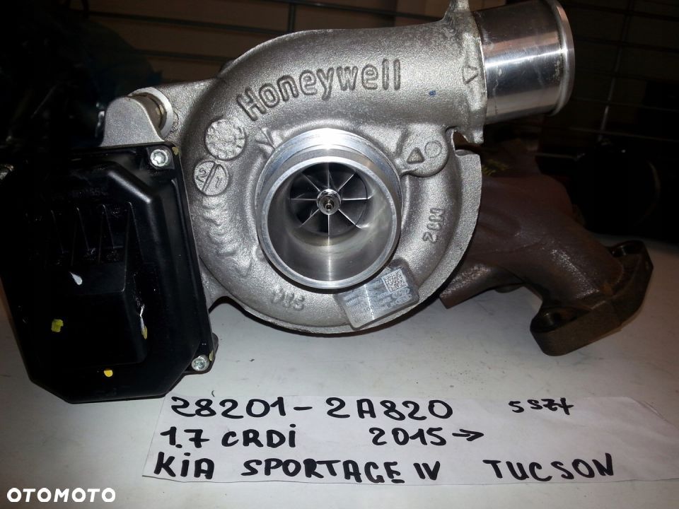 TURBOSPRĘŻARKA KIA SPORTAGE IV TUCSON 1.7 CRDI 15- - 2