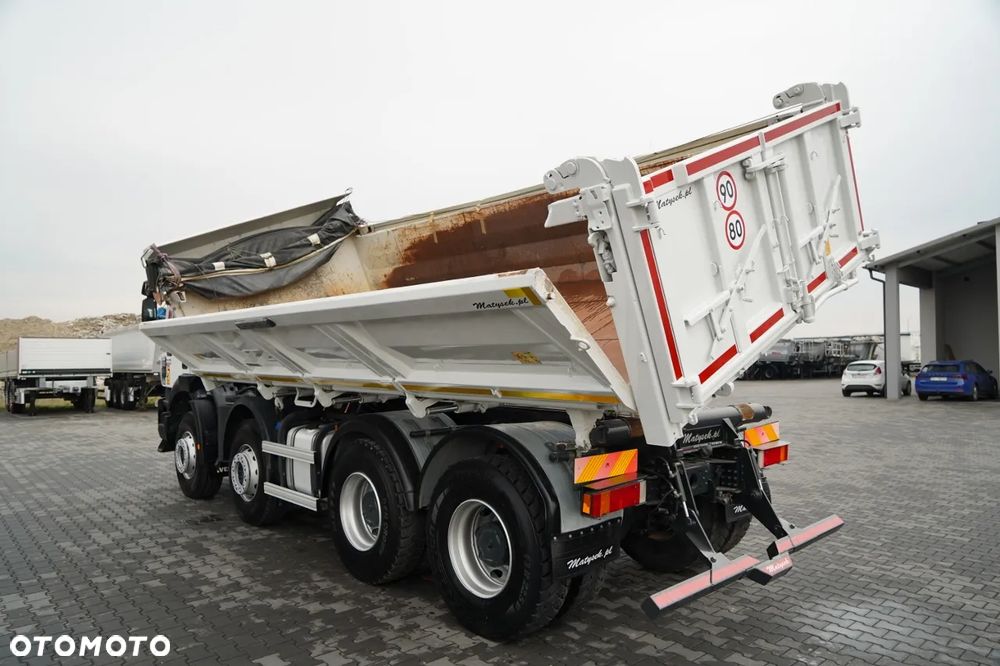 Iveco TRAKKER / 8x4 / WYWROTKA / HYDROBURTA / BORDMATIC / EURO 6 / MEILLER KIPPER - 9