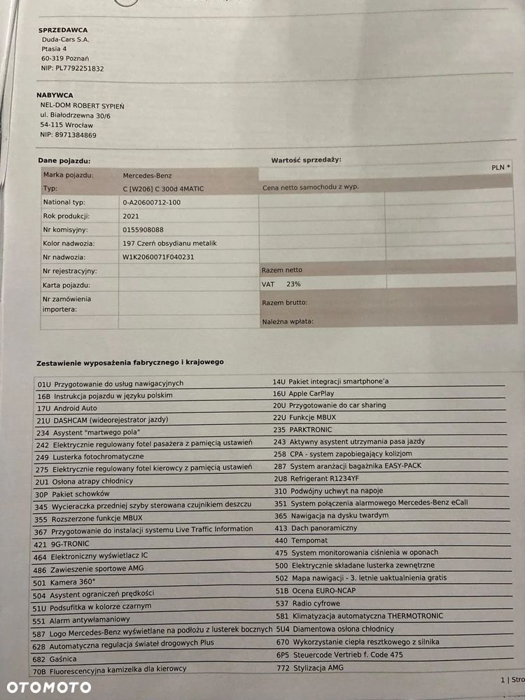 Mercedes-Benz Klasa C 300 d 4MATIC 9G-TRONIC - 31