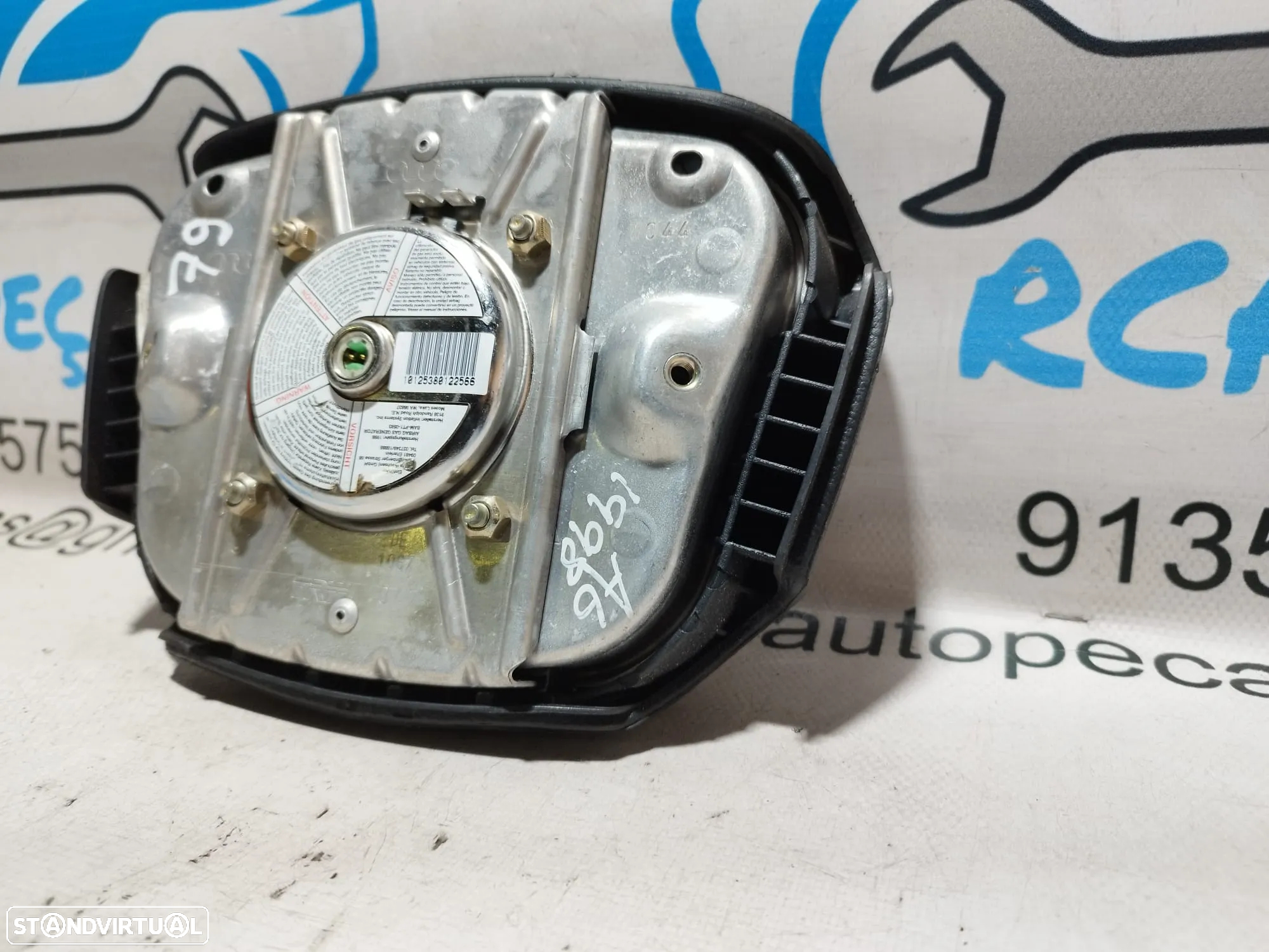 AIRBAG VOLANTE GUIADOR AUDI A6 C5 A4 B5 A3 8L A8 D2 4B0880201Q 4B0880201 - 4