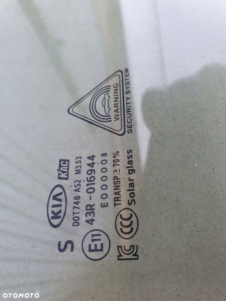 KIA SOUL III SK3 2019-2024 SZYBA PRAWA przód przednia prawy E-SOUL - 2