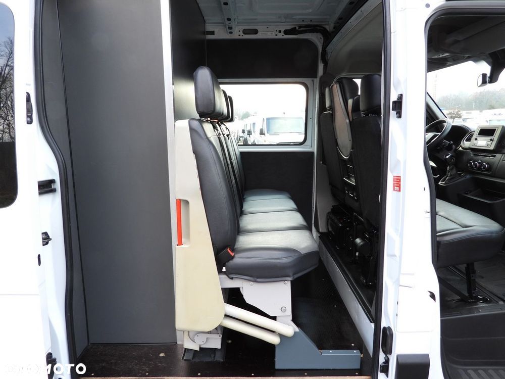 Renault MASTER FURGON BRYGADÓWKA 7 MIEJSC TEMPOMAT LEDY KLIMATYZACJA  145KM - 34