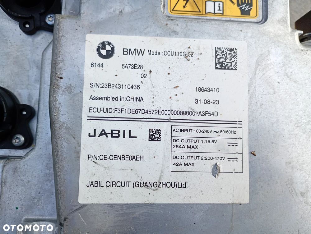 BMW G26 I4 I20 G60 JEDNOSTKA ŁADUJĄCA FALOWNIK KONWERTER INWERTER 5A73E28 - 6
