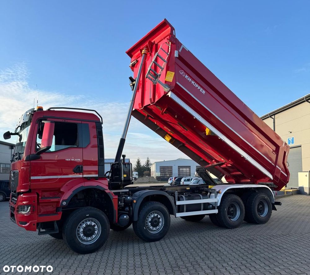 MAN TGS TG3 E6 41.470 / 8X8/ 2022 /  KH-KIPPER /  MANUAL - 2