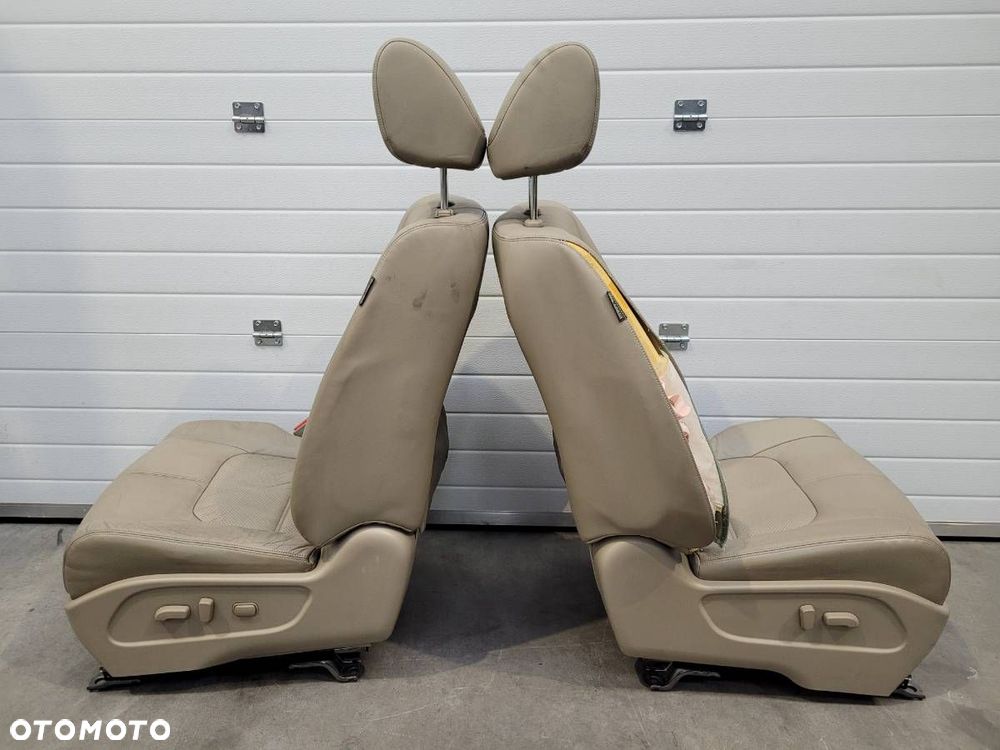 FOTELE KANAPA BOCZKI KOMPLET WNĘTRZE NISSAN MURANO II Z51 EU SKÓRA - 33