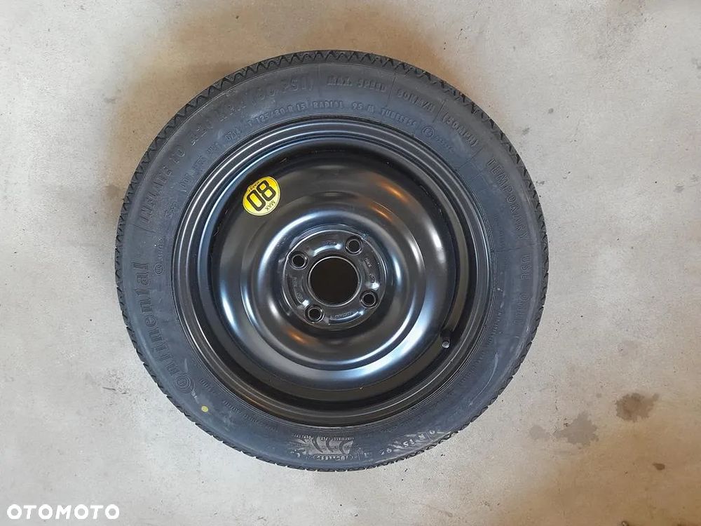 Koło zapasowe dojazdowe zestaw 15 Ford B-Max 4x108 - 3