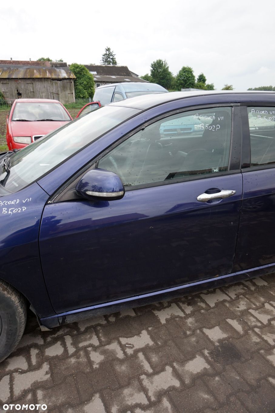DRZWI PRZEDNIE LEWE ACCORD VII KOMBI B502P  GRANATOWY HONDA 2002-2005 - 1