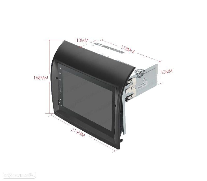 AUTO RADIO GPS ANDROID 12 PARA FIAT DUCATO 11-15 - 4