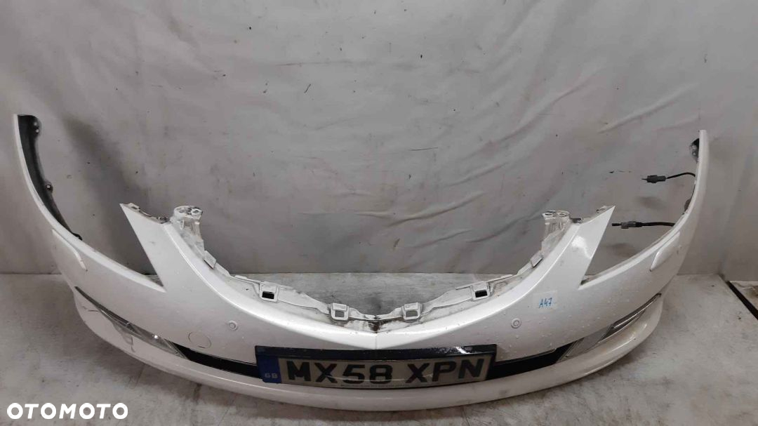 $ ZDERZAK PRZÓD PRZEDNI DO MAZDA 6 VI GH HALOGENY SPRYSKI XENON BIAŁY - 5