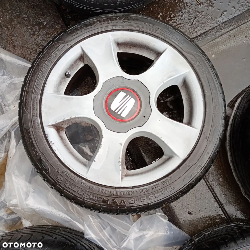 Felgi aluminiowe seat Arosa Mii UP 15" 4X100 - 5
