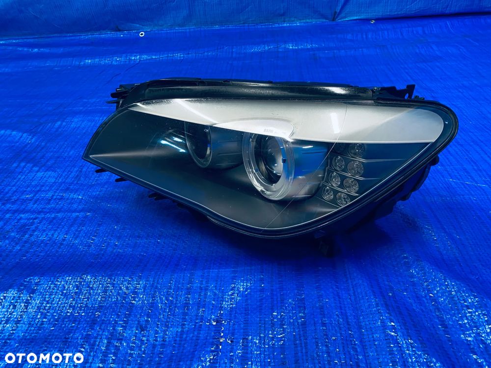 REFLEKTOR LAMPA LEWA PRAWA LEWY PRAWY PRZÓD PRZEDNIA XENON KSENON BI-XENON NIESKRĘTNY BMW 7 F01 F02 PRZEDLIFT 11R ; 7182140 7182139  61337182140 61337182139 ORYGINAŁ EUROPA - 12