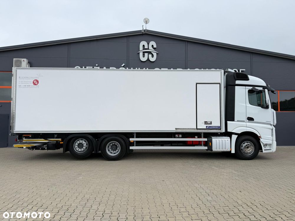 Mercedes-Benz Actros 2545 // Klimatyzacja / Chłodnia 21 Epal // Agregat Carier Supra 1050 // Winda Dhollandia // E6 // 6x2 // kühlkoffer, refrigerated box, fridge, рефрижераторный фургон - 8