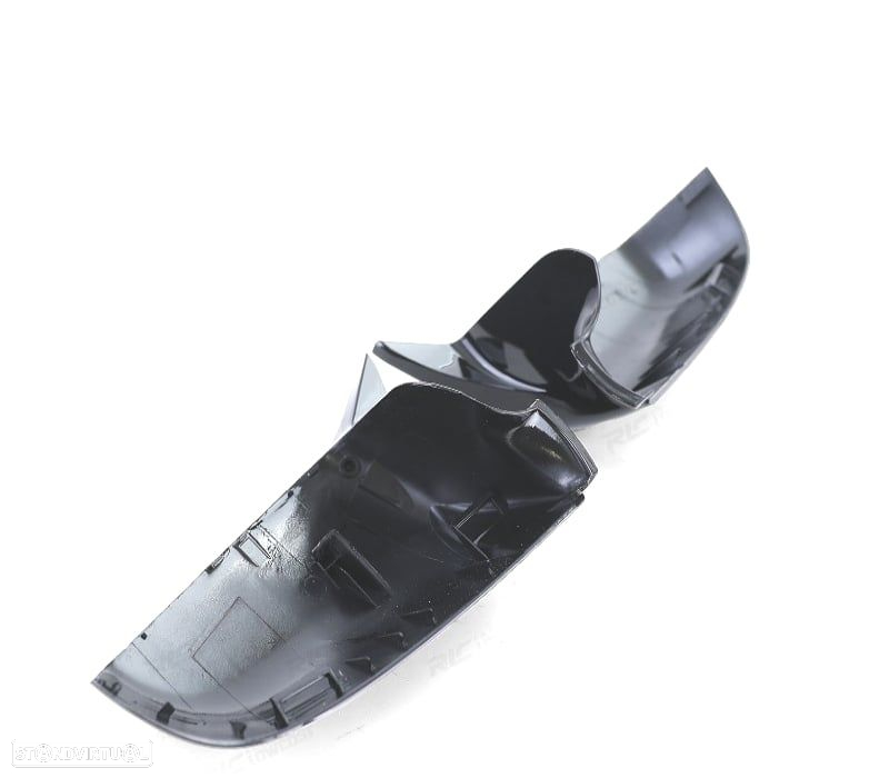 CARCAÇAS DE ESPELHO PARA BMW E60 E61 07-09 LOOK M PRETO BRILHANTE - 2