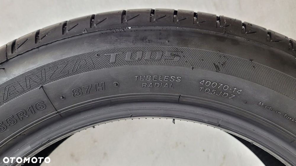 4X OPONY BRIDGESTONE TURANZA T005 195 55 R16 87H 195/55R16 2024 - 13