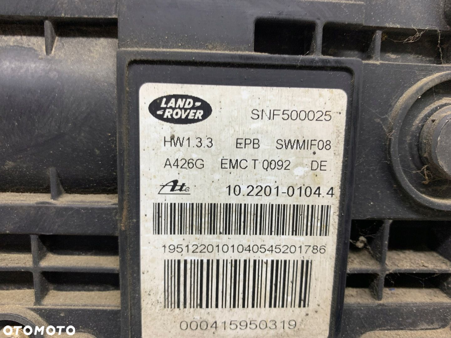 MODUŁ HAMULCA RĘCZNEGO SNF500025 RANGE ROVER SPORT I L320 05-13 - 4