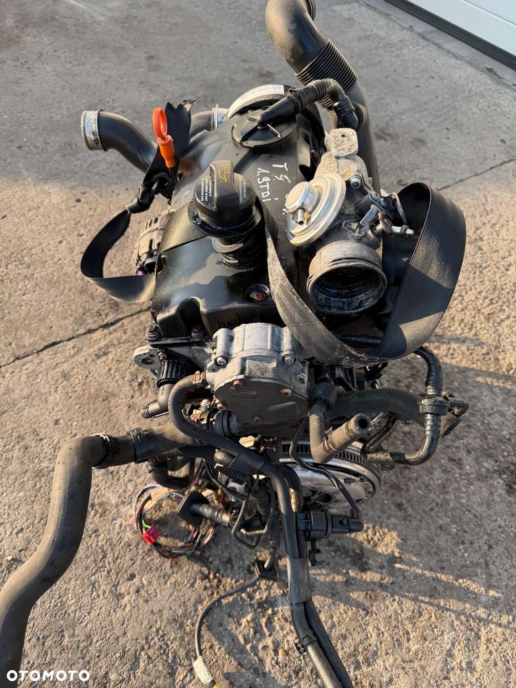 VW T5 1,9TDI 03-10r silnik kompletny /AXCAXB - 7