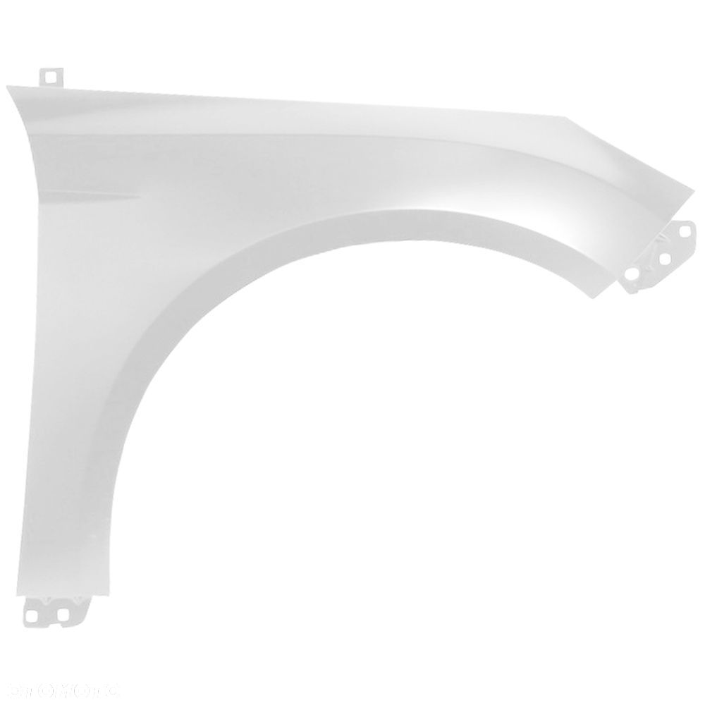 BLU Błotnik FORD FOCUS MK3 LIFT 7VTA Prawy Przód Biały 2014-2018 FrozenWhite - 2