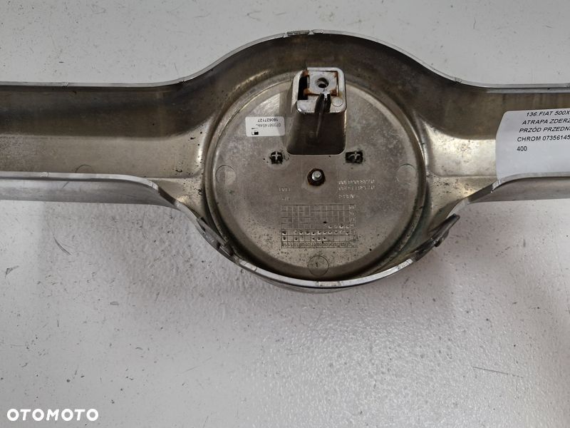 FIAT 500X 500 X GRILL ATRAPA ZDERZAKA PRZÓD PRZEDNIA CHROM 07356145490 - 8