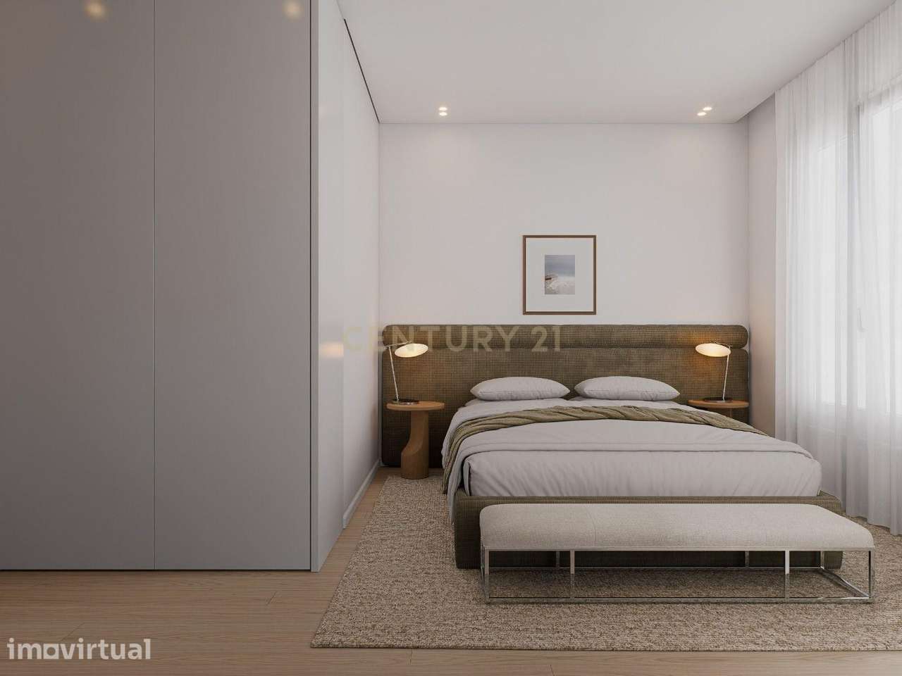 Apartamento T2 c/ 2 casas de banho e 91m2 NOVO - Grande imagem: 3/9