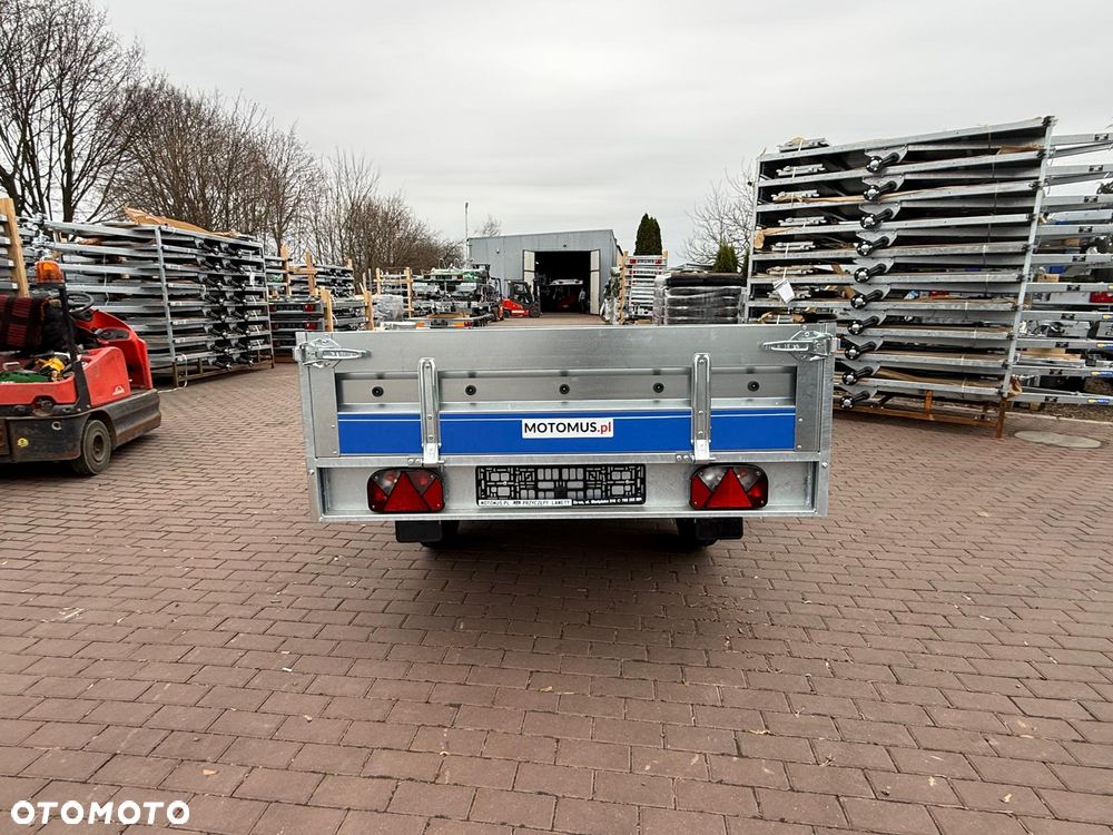 Inny rzyczepa Vesta 30HDA Hochlader DMC 750 kg 301x150x38 2 osie spawana rama koła pod spodem - 4