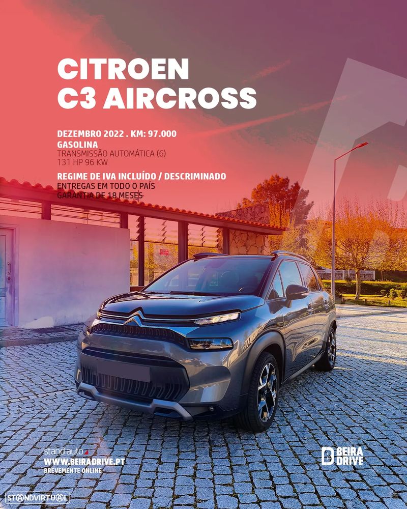 Citroën C3 Aircross PureTech 130 Stop & Start EAT6 OPF PLUS - 1