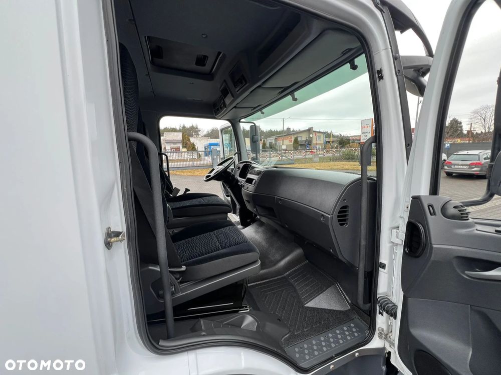 Mercedes-Benz ATEGO 818 L PLANDEKA + WINDA 3 FOTELE KLIMA PODUSZKI - 14