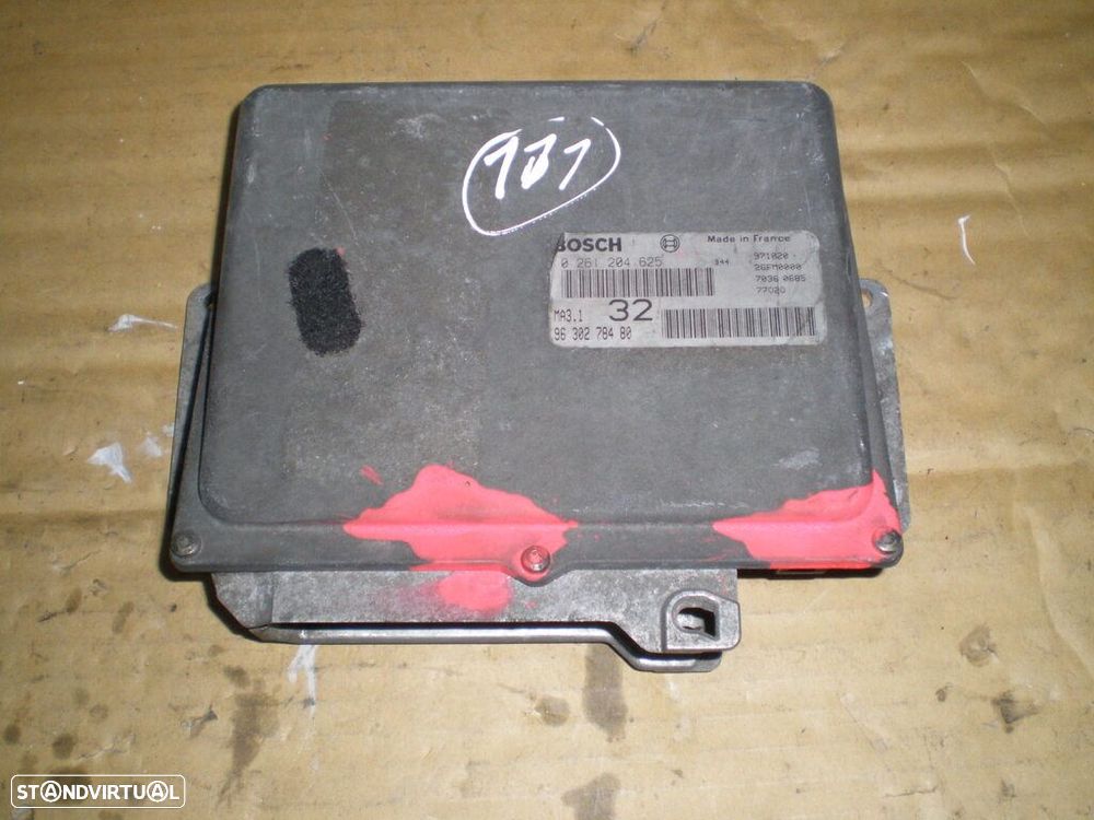 Centralina 9630278480 0261204625 CITROEN SAXO 1,0 BOSCH PEUGEOT 106 1995 1.0I 50CV 5P BRANCO BOSCH PEUGEOT 106 2000 1.0I 50CV 5P CINZA BOSCH PEUGEOT 106 1999 1.0I 50CV 5P PRETO - 1