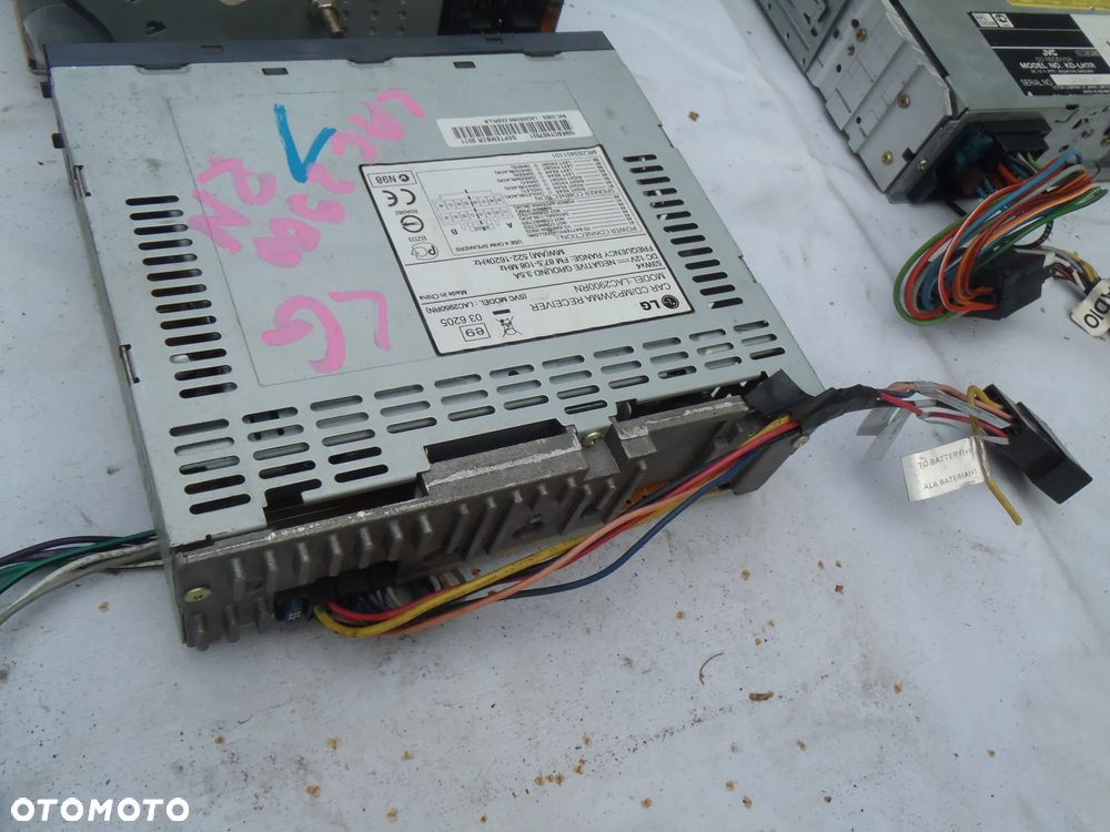 radio radiootwarzacz jvc kenwood sony alpina lg pionier same tyły radia - 25