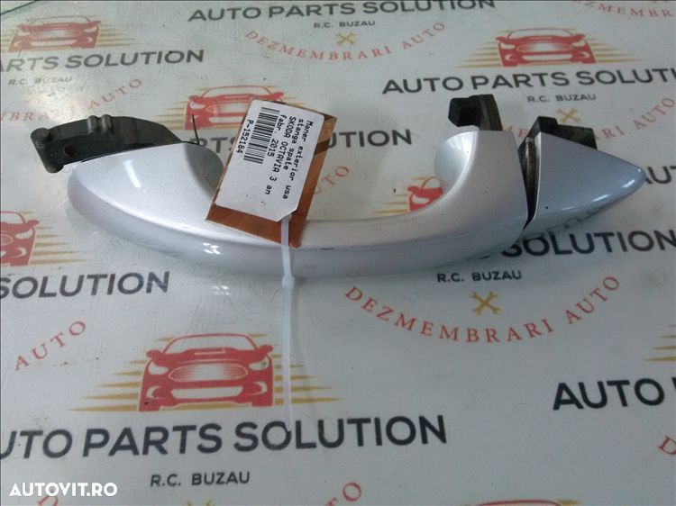 maner exterior usa stanga spate skoda octavia 3 an fabr. 2015 - 1