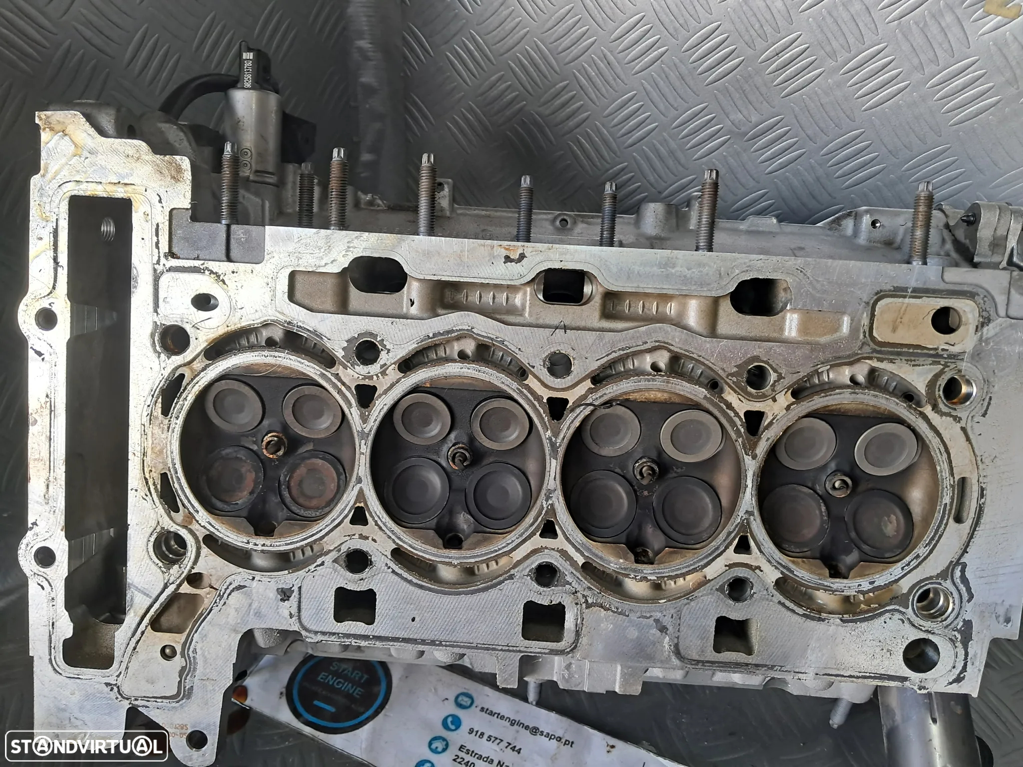 Cabeça de Motor colaça Peugeot Citroen 1.6 Turbo 16v Ds7 Ds4 5008 II 508 II 3008 II C4 C5 Opel THP - 4