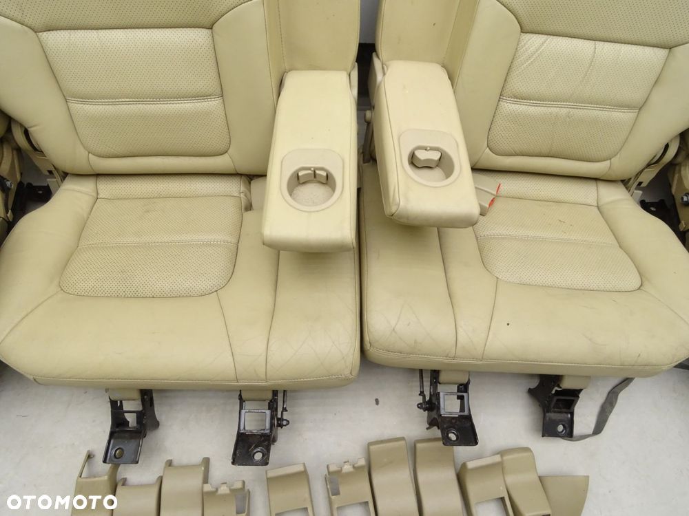Komplet foteli przód tył bagażnik 7 miejsc nissan patrol gr y61 - 8