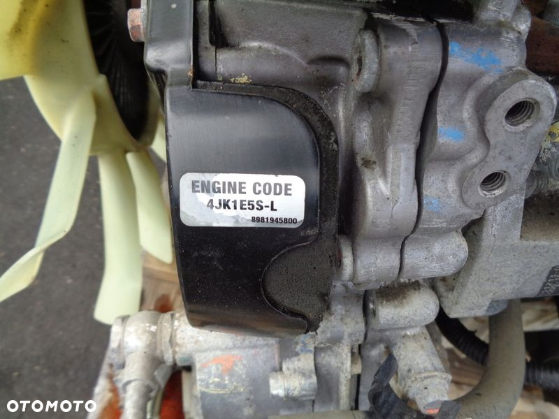 Silnik Isuzu D Max 2.5 TD 4JK1 Biturbo 2014R 164KM 72K Kompletny - 4