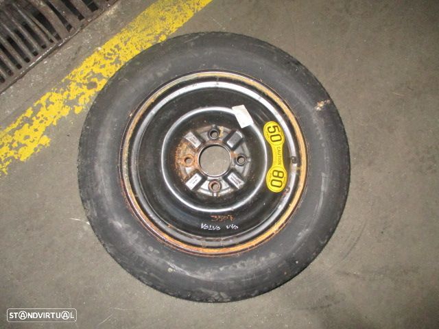 Roda Suplente 30613818 VOLVO V40 1 FASE 1 1998 1.9DI 95CV 5P VERMELHO 54M 4X114.5 125\90\15 40 - 1
