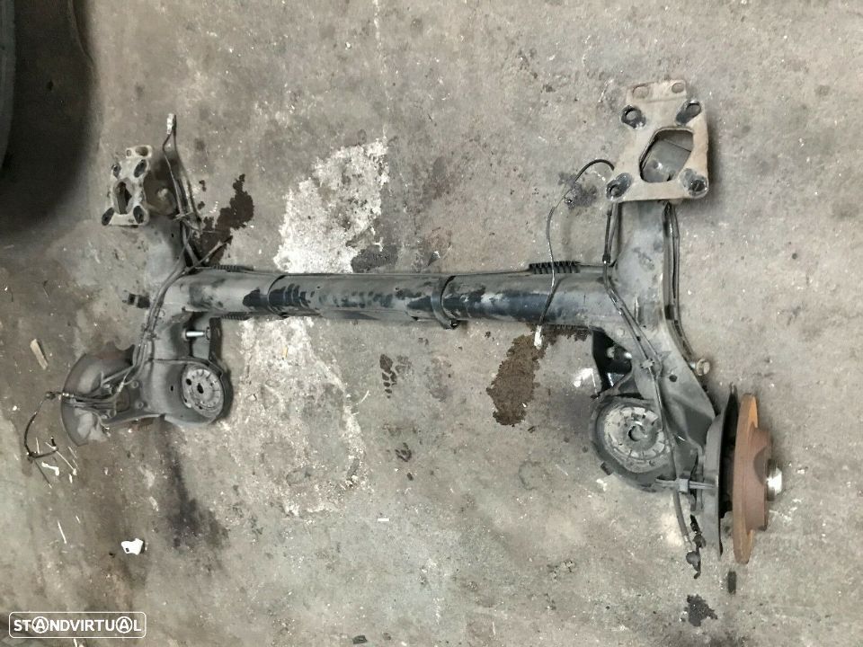 Eixo de trás citroen Berlingo peugeot partner 2008/2015 braços suspensão manga de eixo - 1