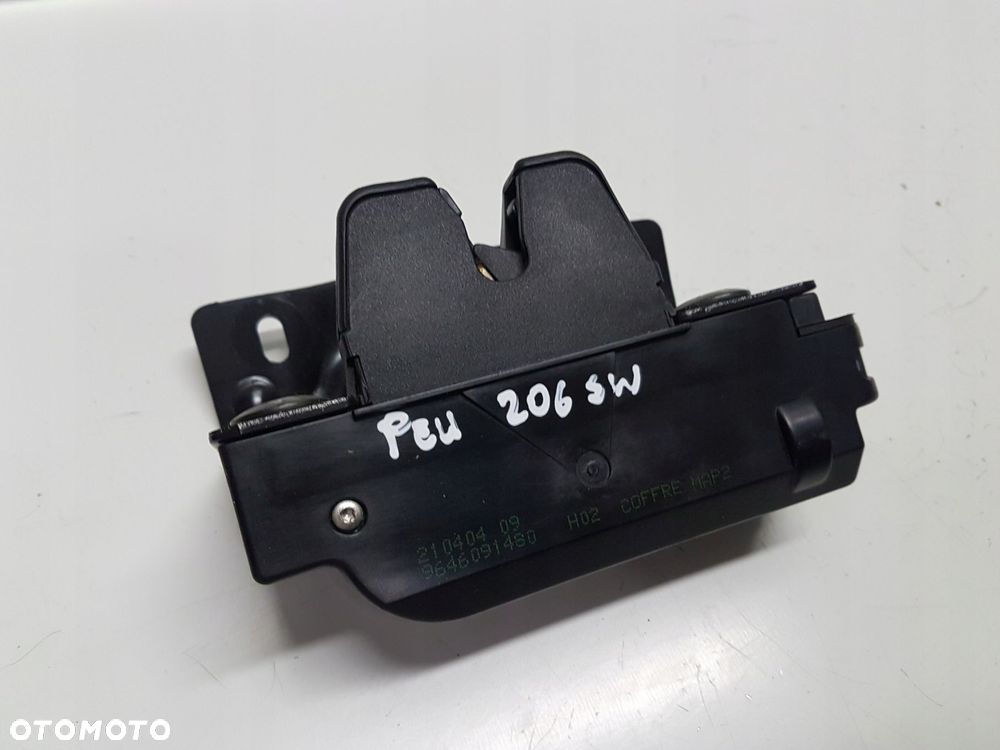 PEUGEOT 206 SW ZAMEK KLAPY TYŁ TYLNEJ 9646091480 - 3