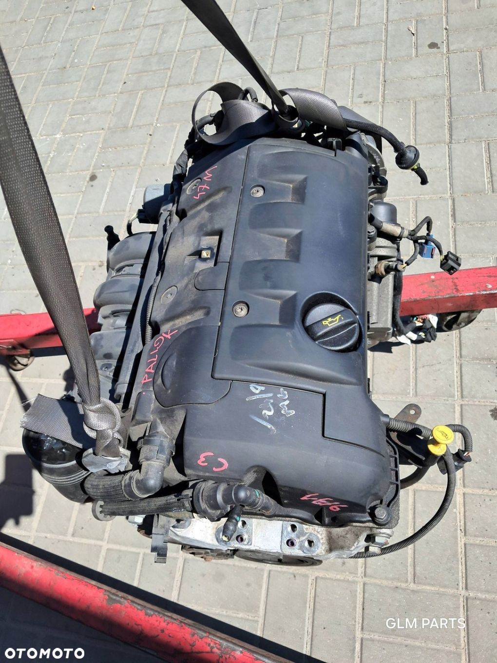 Peugeot Citroen C4 II 1.4 VTI benzyna Silnik kompletny 8F01 - 1