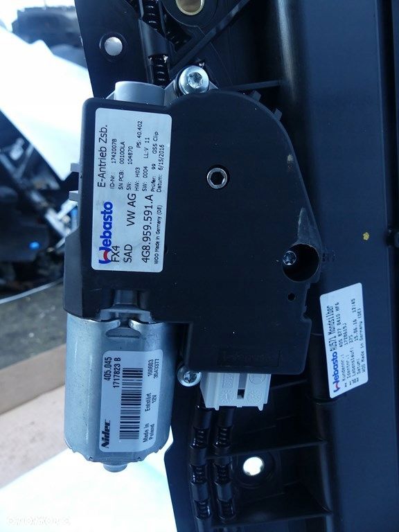 dw audi a6 c7 lift szyberdach 4g5877041g hf6 - 3