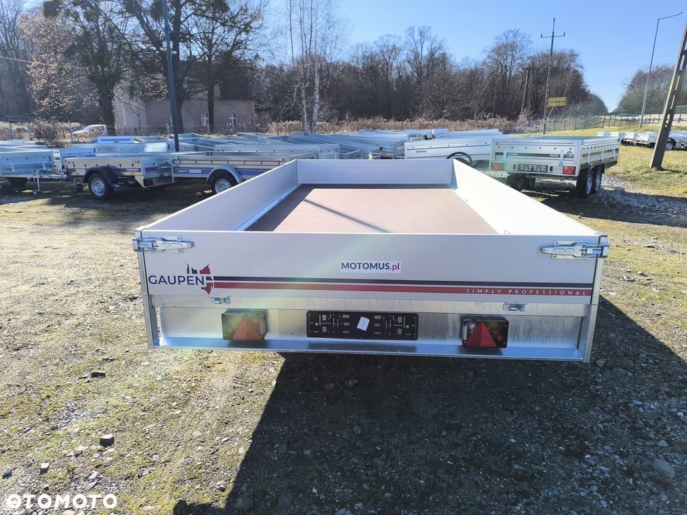 Neptun Przyczepa Neptun Gaupen N27-405 2 HL Nordica PRO 405x197,5x30 DMC 2700kg burty alu mocna spawana Wrocław Motomus - 4