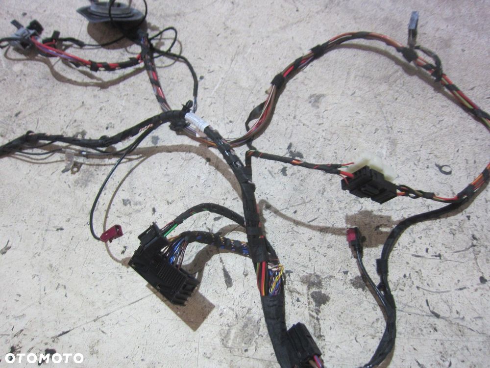 BMW X5 F15 F85 WIĄZKA PRZEWODÓW ŚWIATEŁ ELEKTRYCZNA LAMP LEWY TYŁ - 4