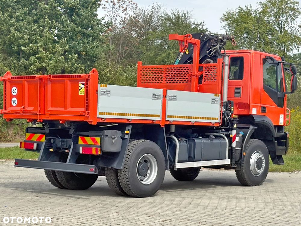 Iveco TRAKKER 190T36 * WYWROTKA 3,70 m *HIAB 111 E S-2 HIDUO /4x4 *STAN BDB - 7
