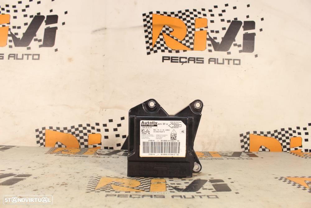 Centralina De Airbags Peugeot 308 Ii  9807568180 / 624926000 - 1