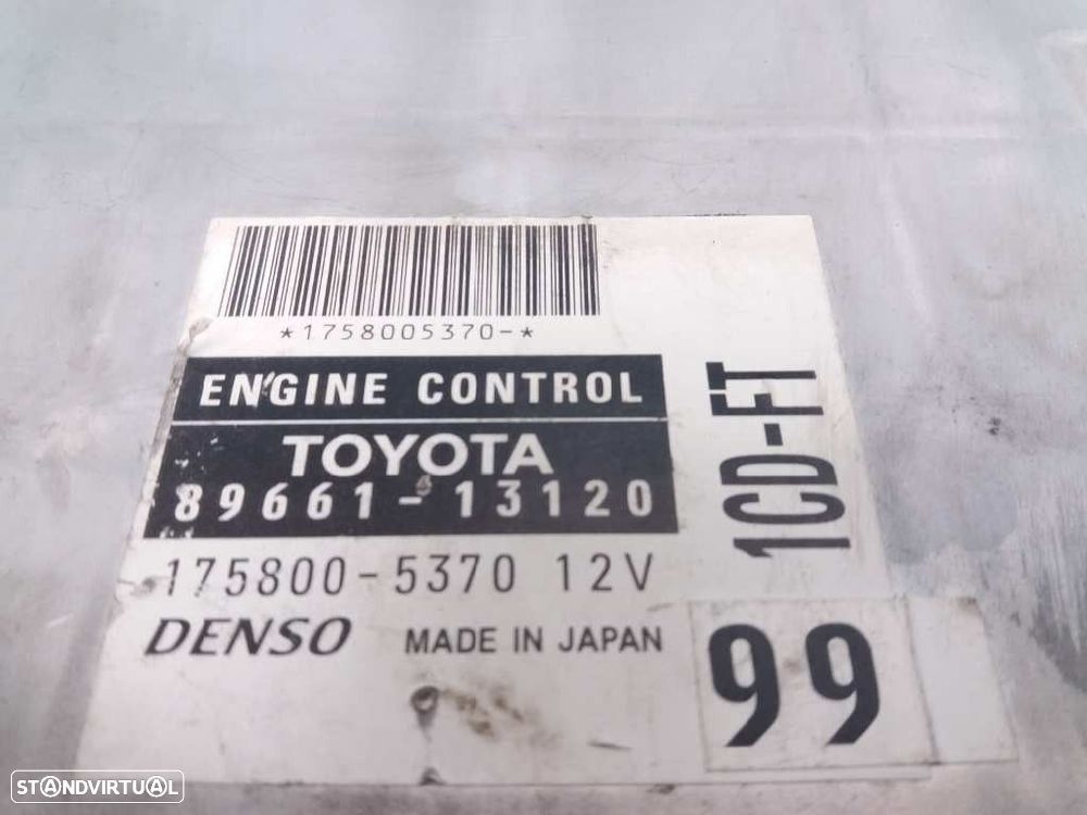 CENTRALINA MOTOR UCE TOYOTA COROLLA VERSO 2003 - 4