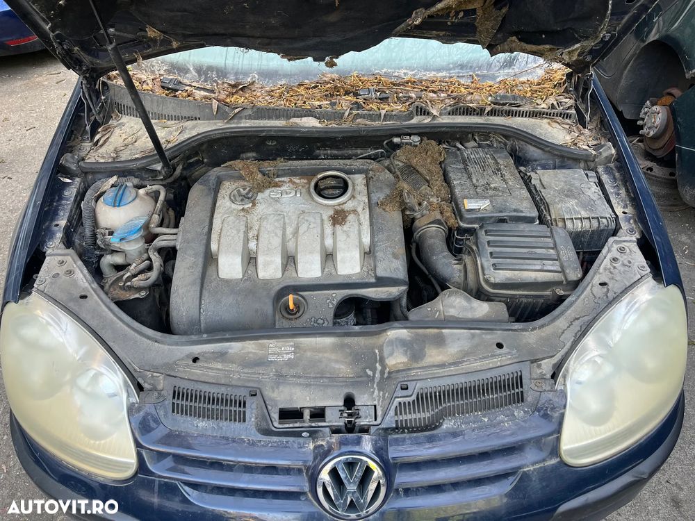 Dezmembrez VW Volkswagen Golf 5 albastru 2.0 SDI cod BDK 55KW LA5G - 9
