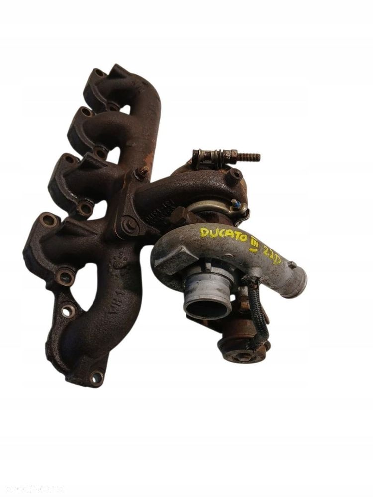 turbosprężarka turbina kolektor ducato iii boxer jumper ii 2.2 d - 1